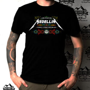 Camiseta Medellín, amañao en medellín, antioqueño, antioqueña, paisa, camisetas en Medellín