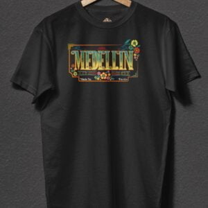 Camiseta MEDELLIN FLORES