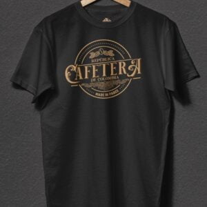 Camiseta República Cafetera de Colombia, made in parce